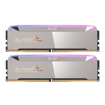 하이닉스 A다이 &gt;&gt; OLOy DDR5-7600 CL36 BLADE RGB MIRROR 패키지 (32GB(16Gx2))