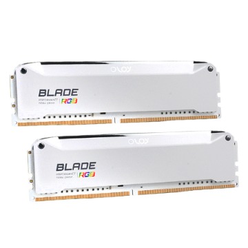 OLOY_DDR4 16GB(2*8) 3600MHz C14 UDIMM Blade Aluminum RGB (삼성B다이)